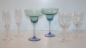 Three Set of Two Each Glasses