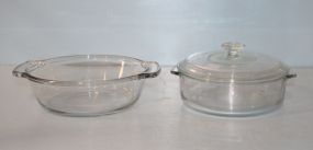 Two Pyrex Casserole Bowls