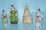 Four Various Porcelain Figurines