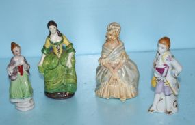 Four Various Porcelain Figurines