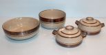 Four Pottery Bowls