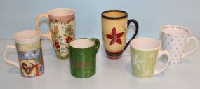 Six Assorted Coffee Mugs