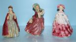 Three Ceramic Figurines