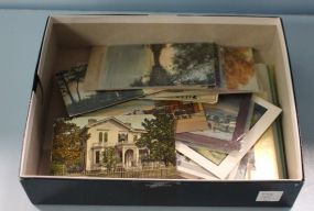 Box Lot of Vintage Postcards