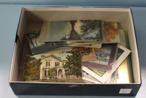 Box Lot of Vintage Postcards