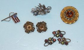 Pair Earrings, Pins