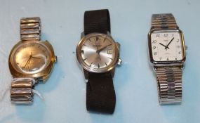 Timex Electric Stainless Steel Back Watch, Wakmann Daralarm Watch, Timex Watch