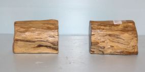 Log Design Bookends