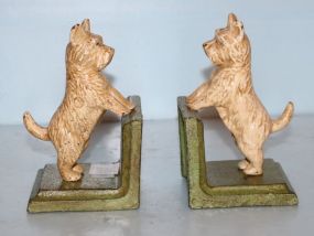 Pair of Reproduction Iron Scottie Dog Bookends
