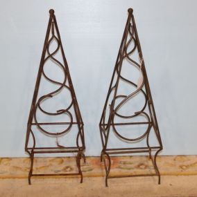 Two Metal Stands