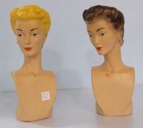 Two Store Display Heads