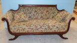 Mahogany Duncan Phyfe Sofa