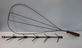 Antique Rug Beater and Corn Dryer