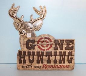 Remington Hunting Sign