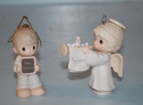 Rejoice O' Earth Ornament, and Love is Patient Ornament