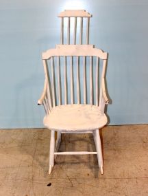 Painted White Rocker