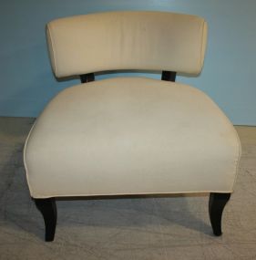 Large Curved Back Chair
