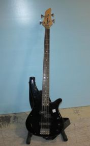 Yamaha Electric Bass Guitar, Stand, and Learners Books