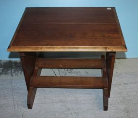 Wood Side Table