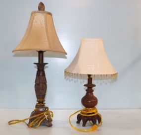 Two Decorative Table Lamps