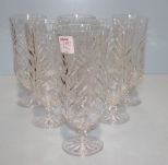 Set of Six Water Glasses