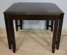 Mahogany Barstool Table