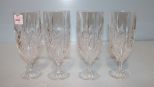 Set of Four Crystal Glasses