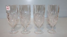 Set of Four Crystal Glasses