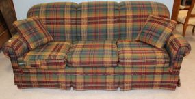 Plaid Sofa