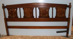 Pecan King Size Headboard