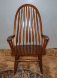 Oak Windsor Arm Rocker