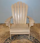 White Adirondack Chair