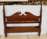 Mahogany Full Size Poster Bed