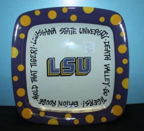 Square LSU Plate
