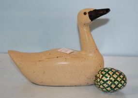 Made in China Wood Goose, Egg