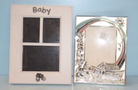 Two Baby Picture Frames