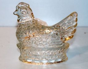 Clear Glass Chicken