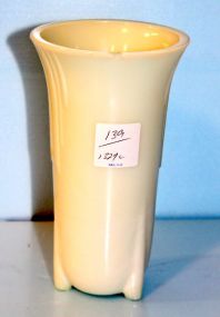 Akro Slag Glass Vase