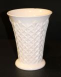 Pink Milk Glass Vase