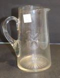 Etched and Cut Pitcher