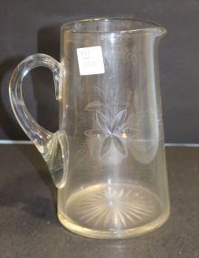 Etched and Cut Pitcher