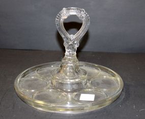 Pink Depression Glass Holder