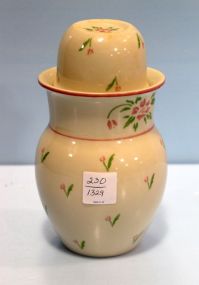 Porcelain Painted Cup and Jar