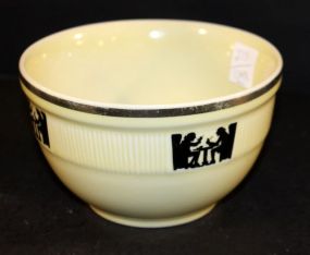 Halls Pottery Silhouette Bowl