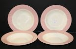 Four Cavalier Eggshell by Homer Laughlin Bowls