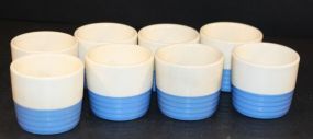 Eight Universal Pottery Cups