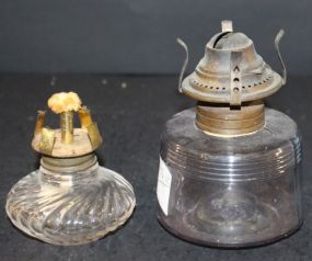 Two Small Kerosene Lamps