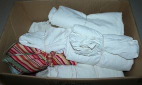 Box Lot of Linens