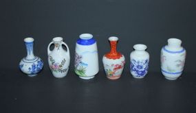 Six Small Porcelain