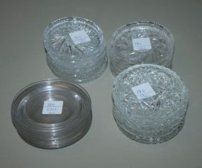 Grouping of Glass Coasters